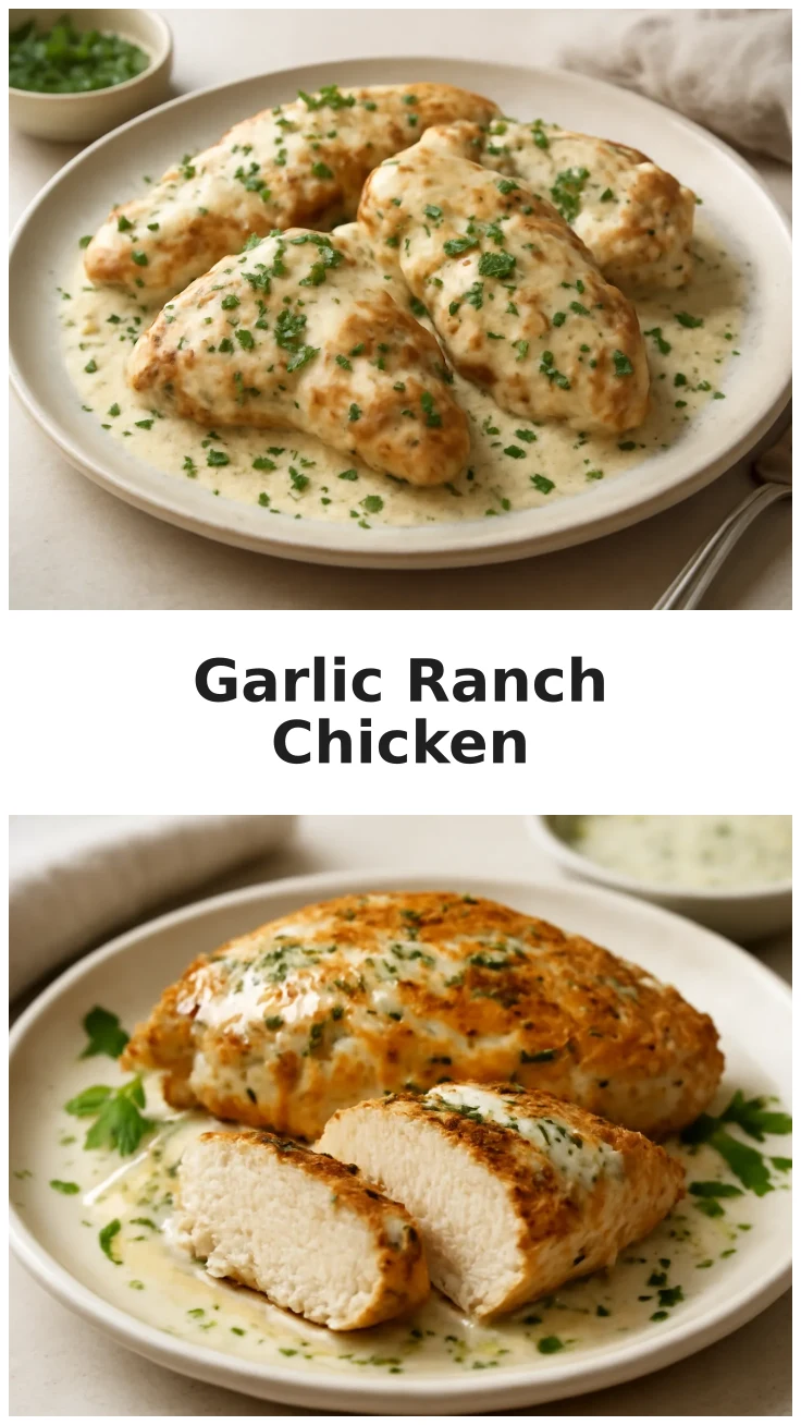 Juicy Crockpot Garlic Ranch Chicken 3 Juicy Crockpot Garlic Ranch Chicken for Easy Dinners