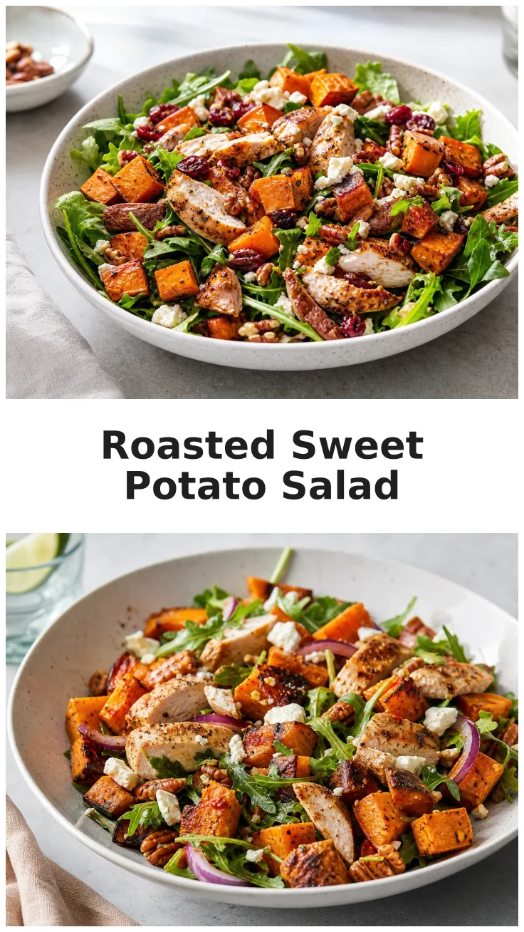 Colorful Meal Prep Roasted Sweet Potato Chicken Salad Recipe Colorful Meal Prep Roasted Sweet Potato Chicken Salad Recipe