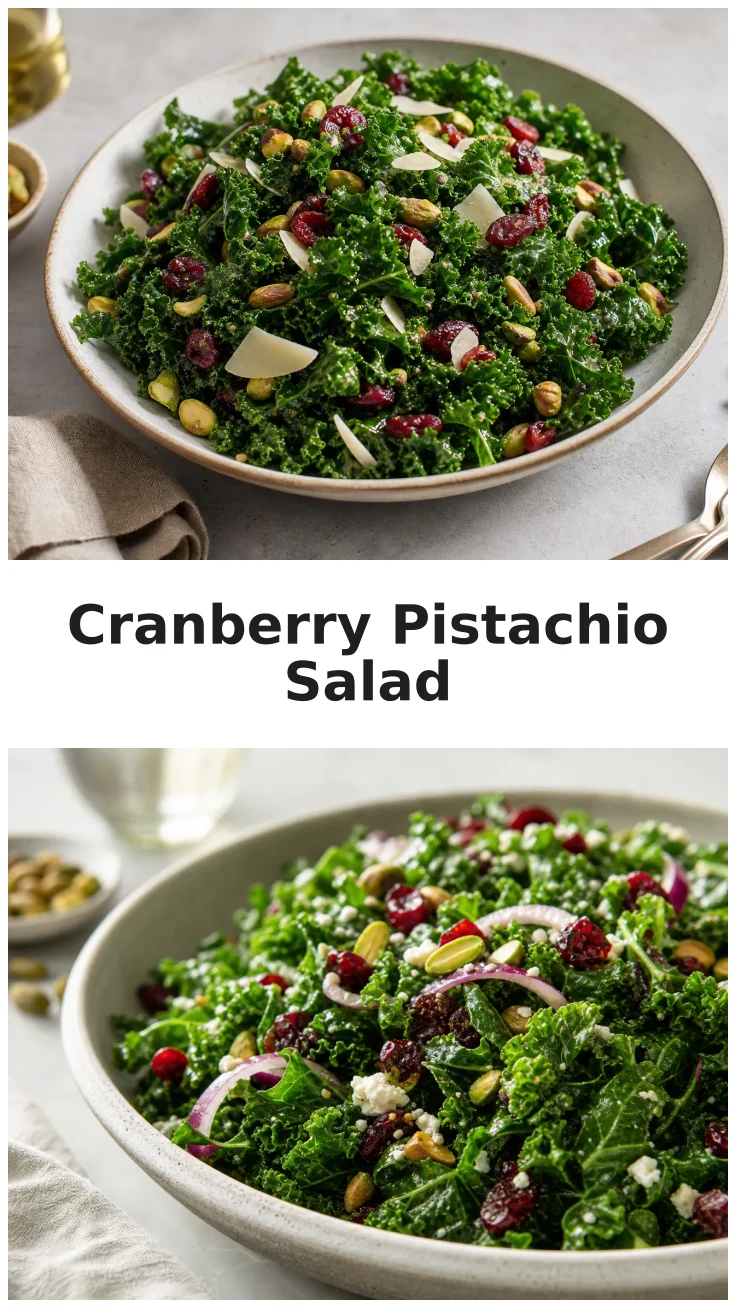 Fresh Cranberry Pistachio Kale Farro Salad Recipe Fresh Cranberry Pistachio Kale Farro Salad Recipe