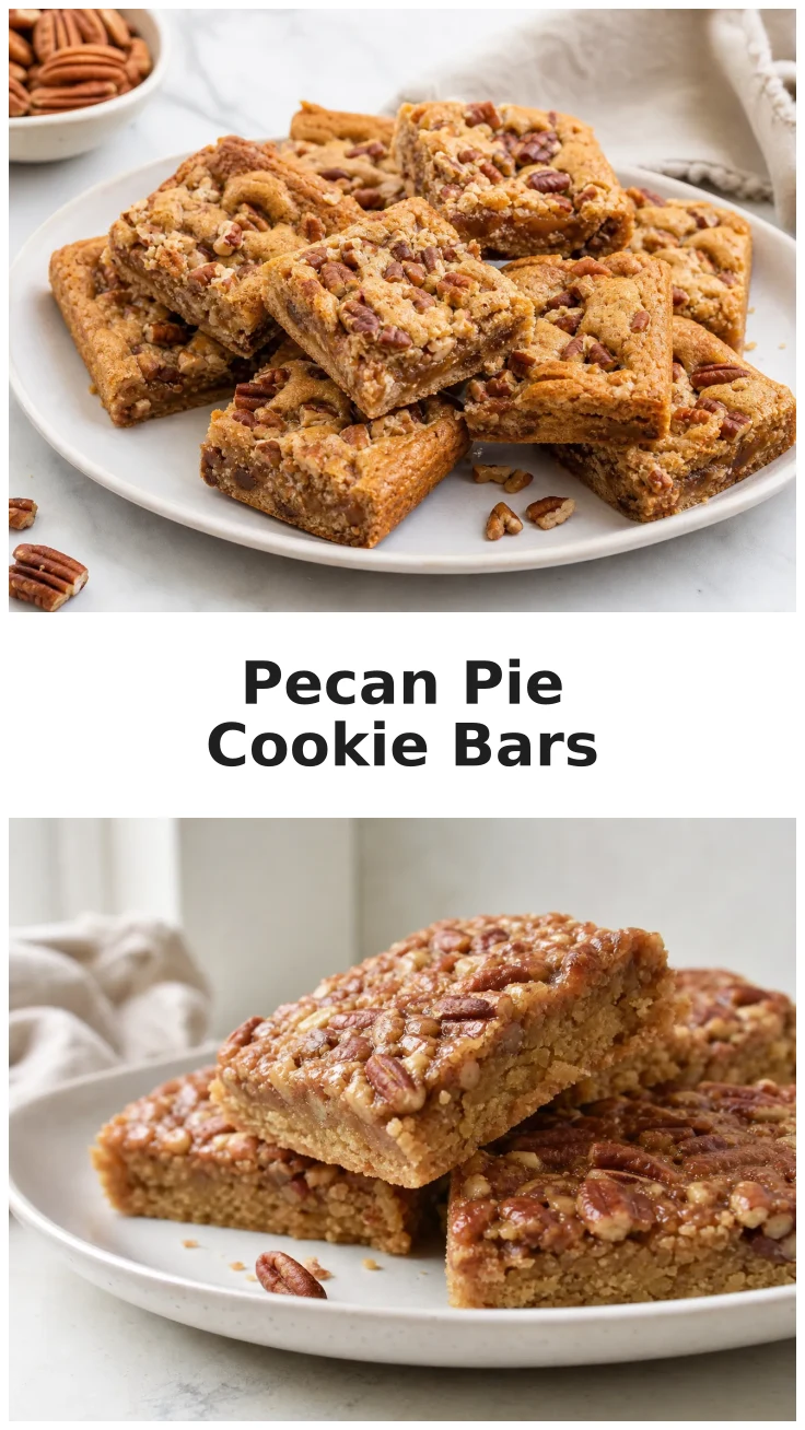 Delicious Golden Pecan Pie Cookie Bars Recipe Delicious Golden Pecan Pie Cookie Bars Recipe