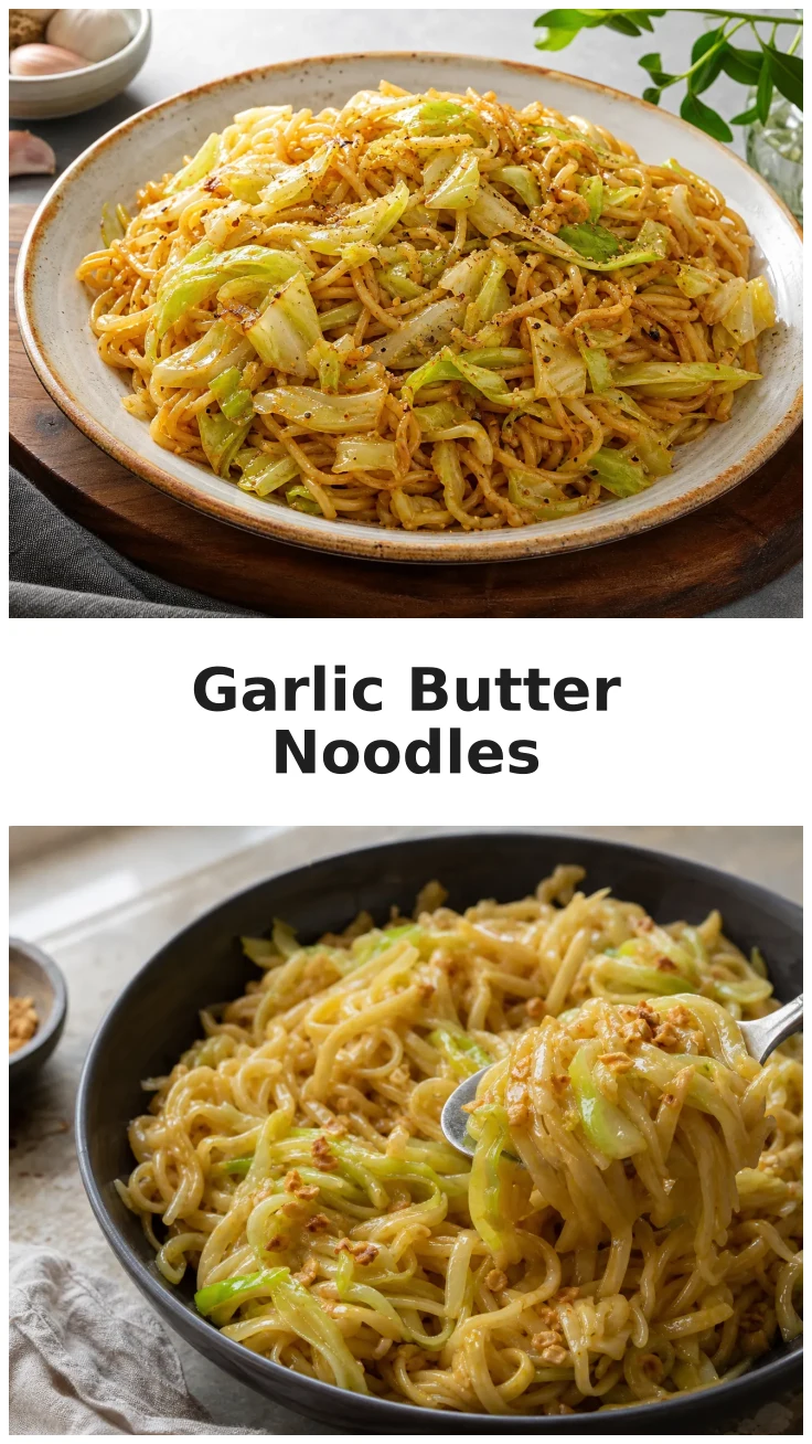 Delicious Golden Garlic Butter Cabbage Noodles Recipe Delicious Golden Garlic Butter Cabbage Noodles Recipe