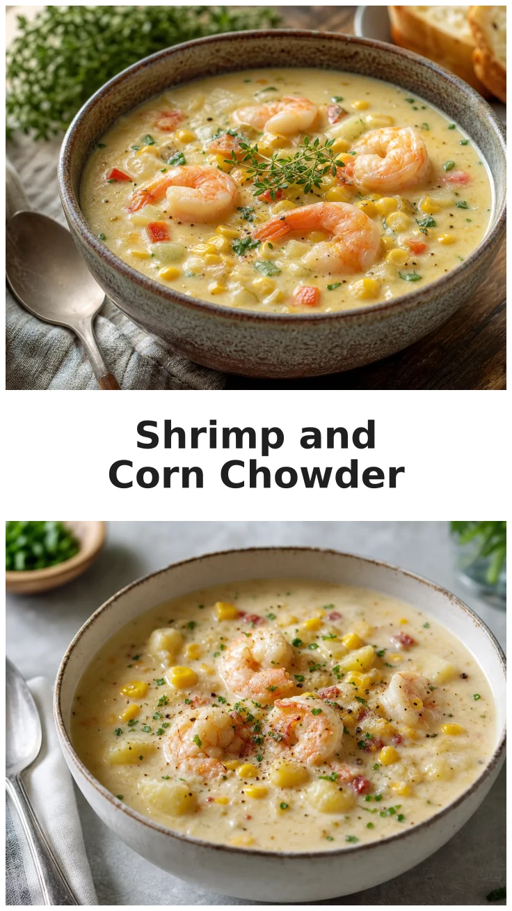 Creamy Shrimp and Corn Chowder Recipe for Cozy Nights Creamy Shrimp and Corn Chowder Recipe for Cozy Nights