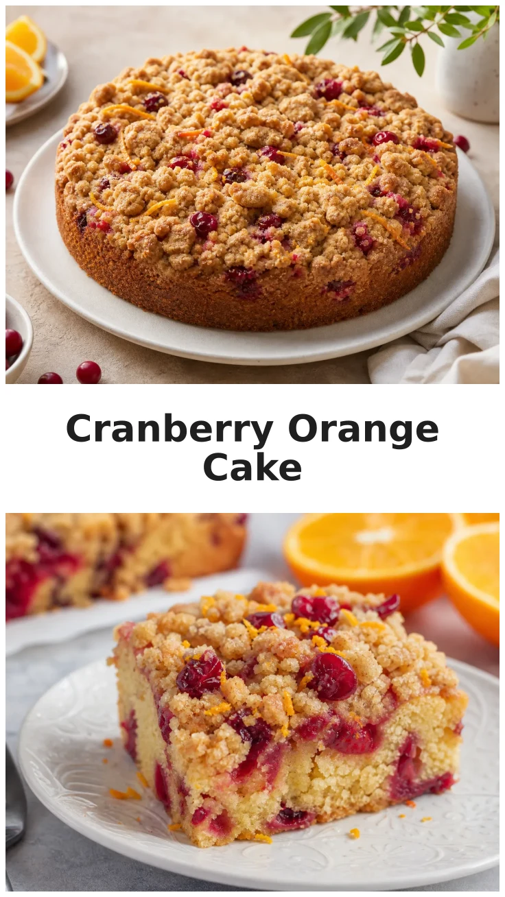 Soft Cranberry Orange Crumb Cake Recipe for Any Occasion
