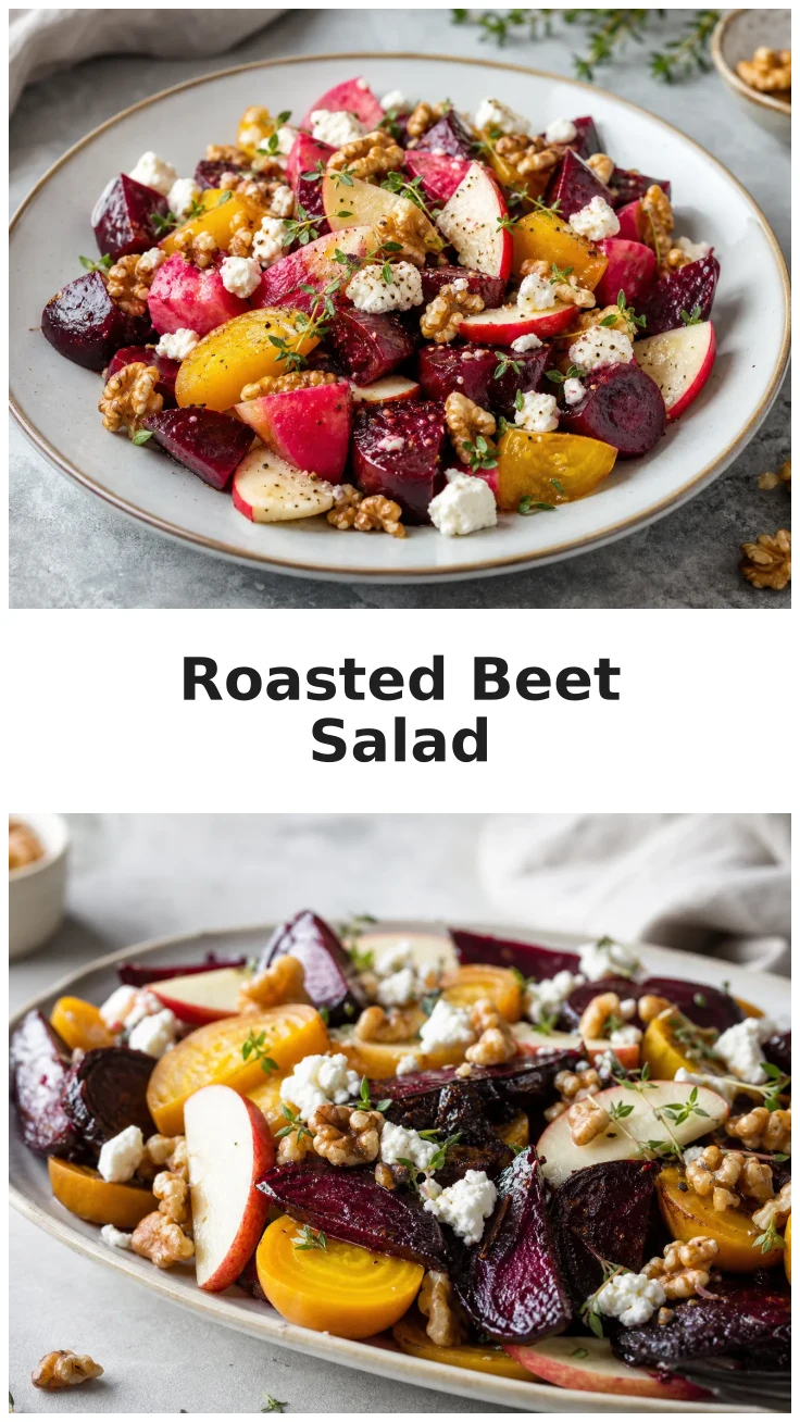 Delicious Roasted Beet Apple Walnut Salad Recipe Delicious Roasted Beet Apple Walnut Salad Recipe