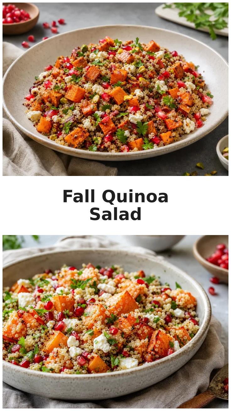 Sweet Potato Pomegranate Quinoa Salad for Fall Gatherings Sweet Potato Pomegranate Quinoa Salad for Fall Gatherings