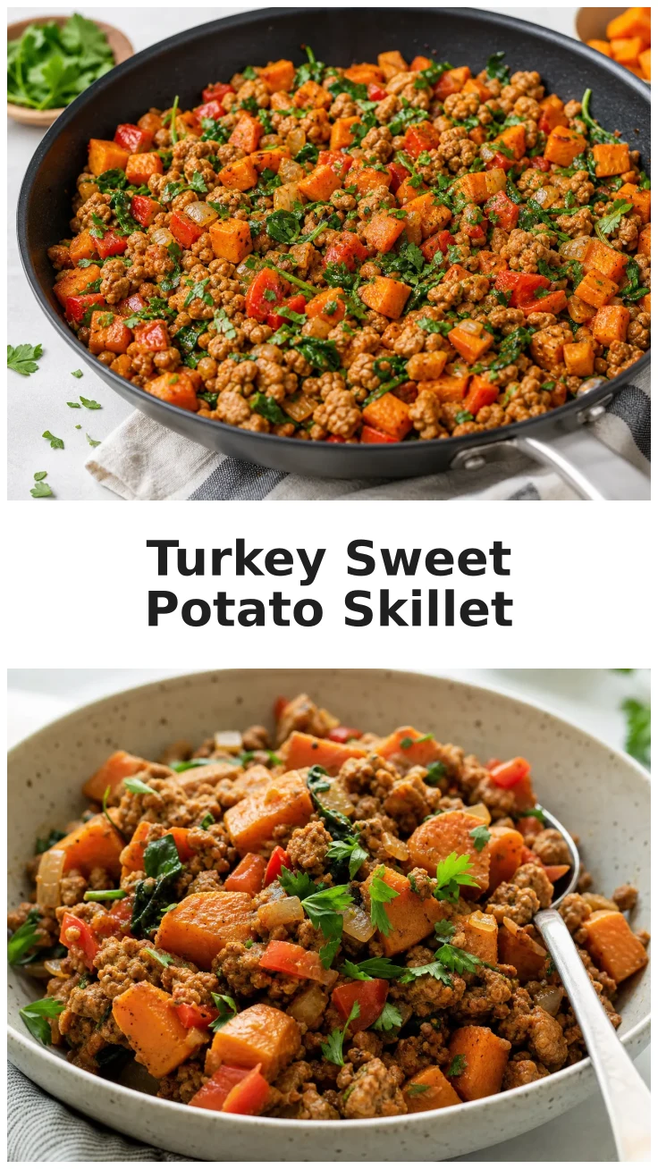 Turkey Sweet Potato Skillet Recipe for Cozy Dinners