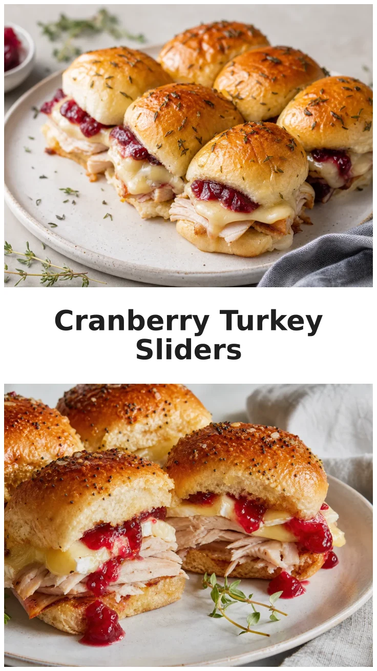 Cranberry Turkey Brie Sliders for Your Holiday Gatherings Cranberry Turkey Brie Sliders for Your Holiday Gatherings