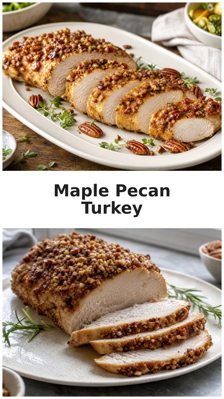 Maple Pecan Crusted Turkey Tenderloin for Your Holiday Feast Maple Pecan Crusted Turkey Tenderloin for Your Holiday Feast
