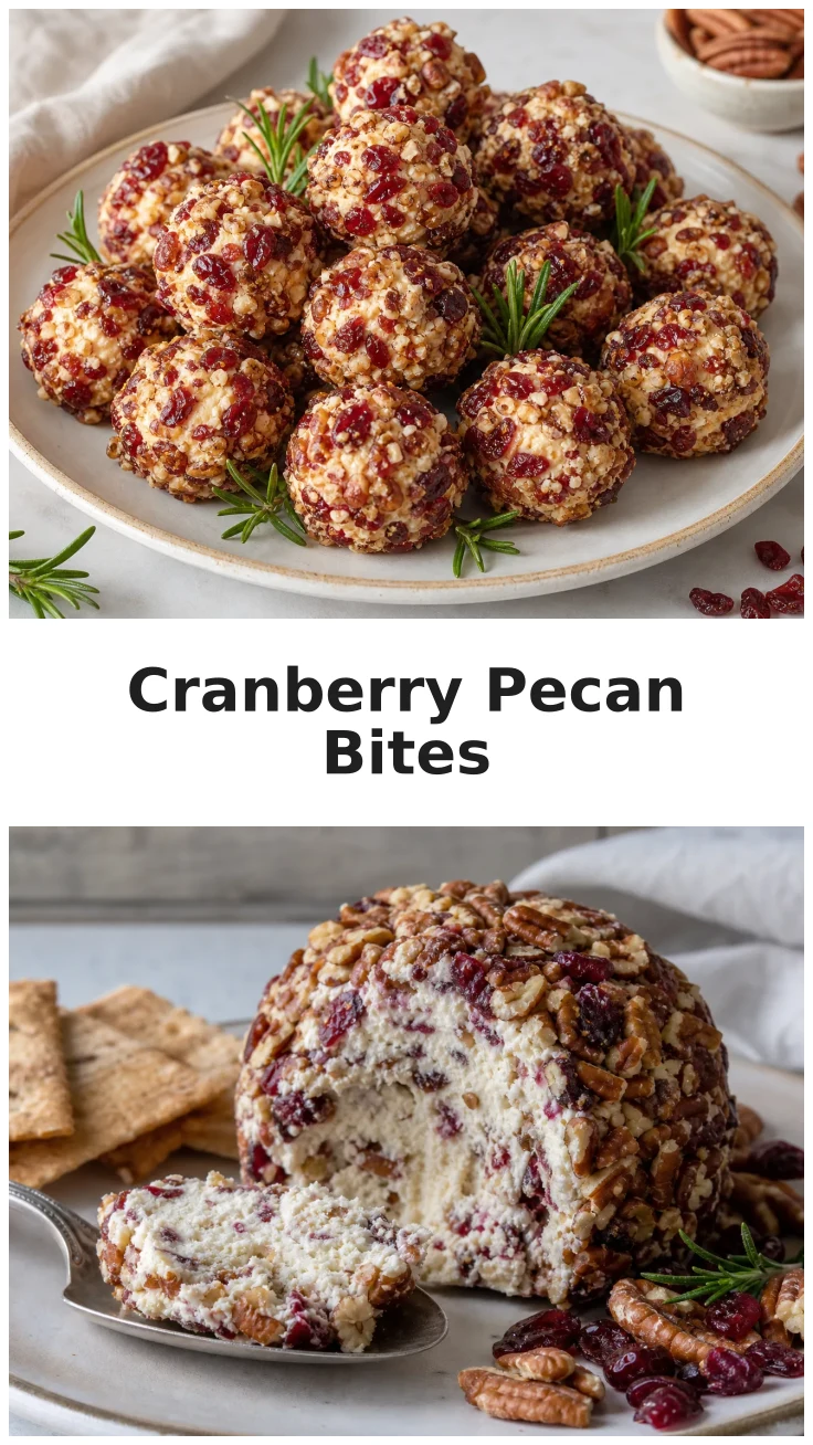 Cranberry Pecan Cheese Ball Bites for Your Next Gathering Cranberry Pecan Cheese Ball Bites for Your Next Gathering