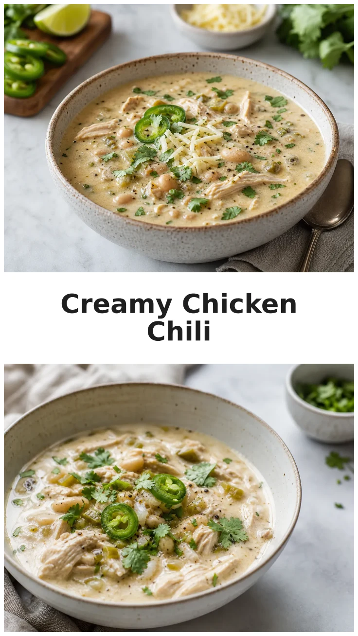 Creamy White Chicken Chili for Cozy Nights Creamy White Chicken Chili for Cozy Nights